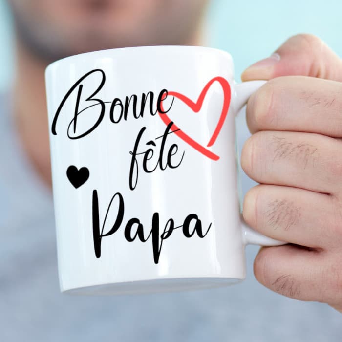 Mug personnalisé fête des pères