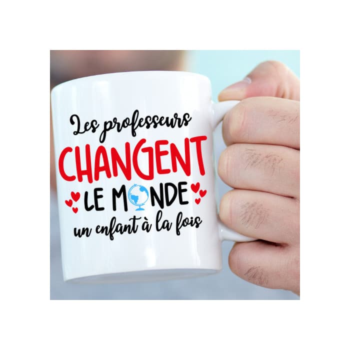 Mug personnalisé professeurs