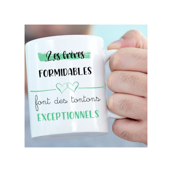Mug Les frères formidables font des tontons exceptionnels