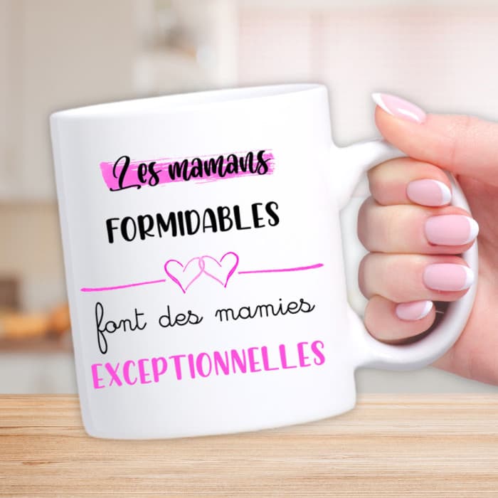 Mug Les mamans formidables font des mamies exceptionnelles