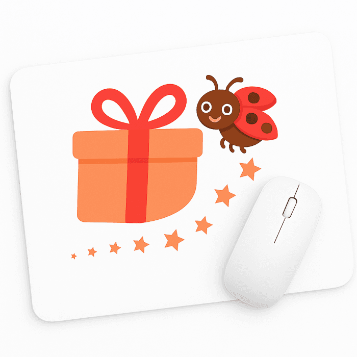 Tapis de souris personnalisable avec logo