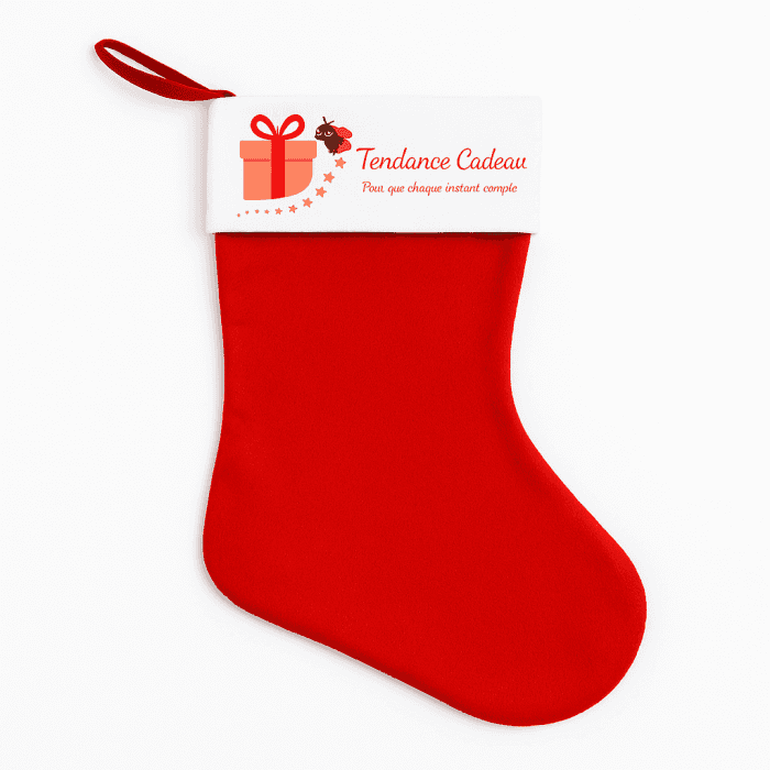Chaussette/botte de Noël personnalisable logo