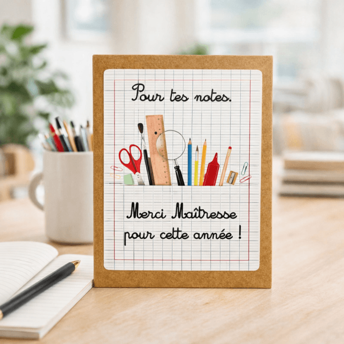 Carnet de notes personnalisable modèle cahier