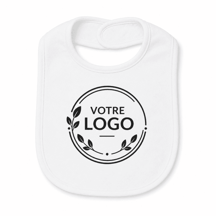 Bavoir bébé personnalisé avec votre logo