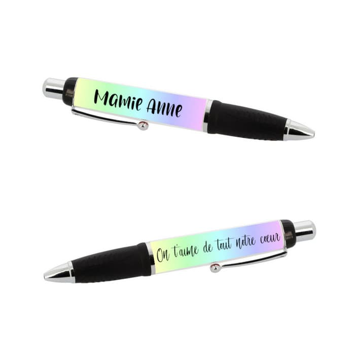 Stylo personnalisable avec le message de votre choix