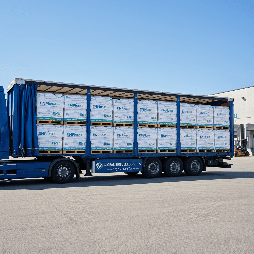 Pellets de madera premium enplus a1 – camion completo (24 toneladas)-Nuevo