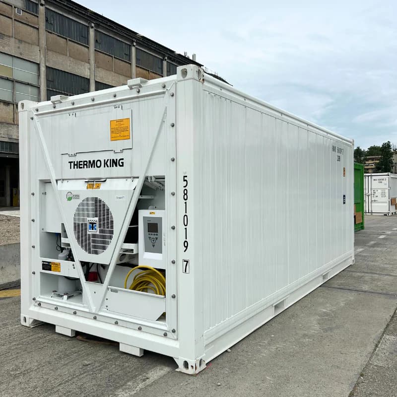 20-Fuß Kühlcontainer neu – Reefer mit digitaler Temperaturregelung