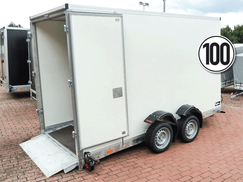 Vezeko Koffer-Absenkanhänger Höhe:210cm 2,7|CC-Wagen-Neu