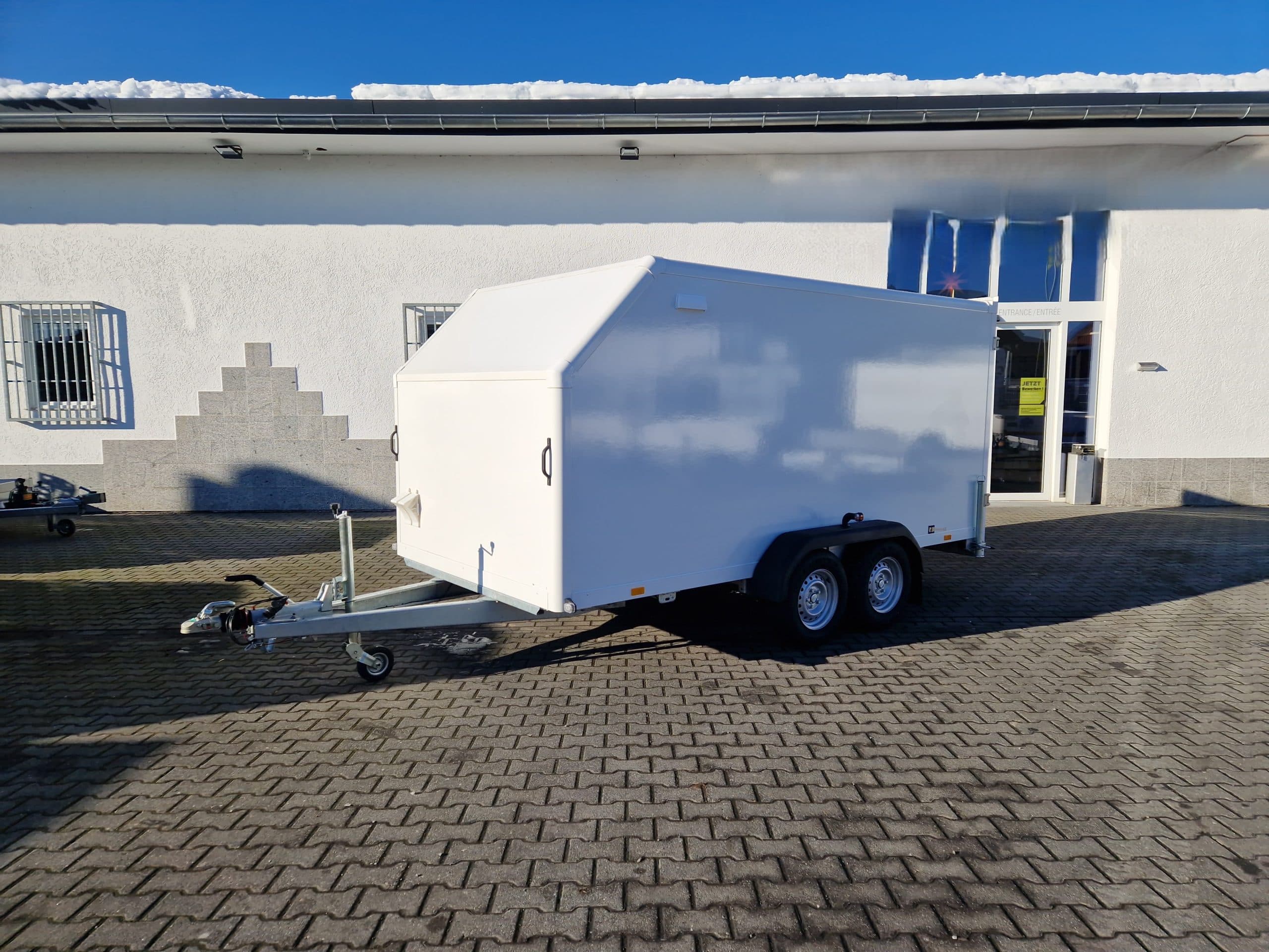 Kargo FS2740/180HTL – remorque fourgon polyester 405 × 200 × 180 cm – PTAC 2 700 kg – 100 km/h
