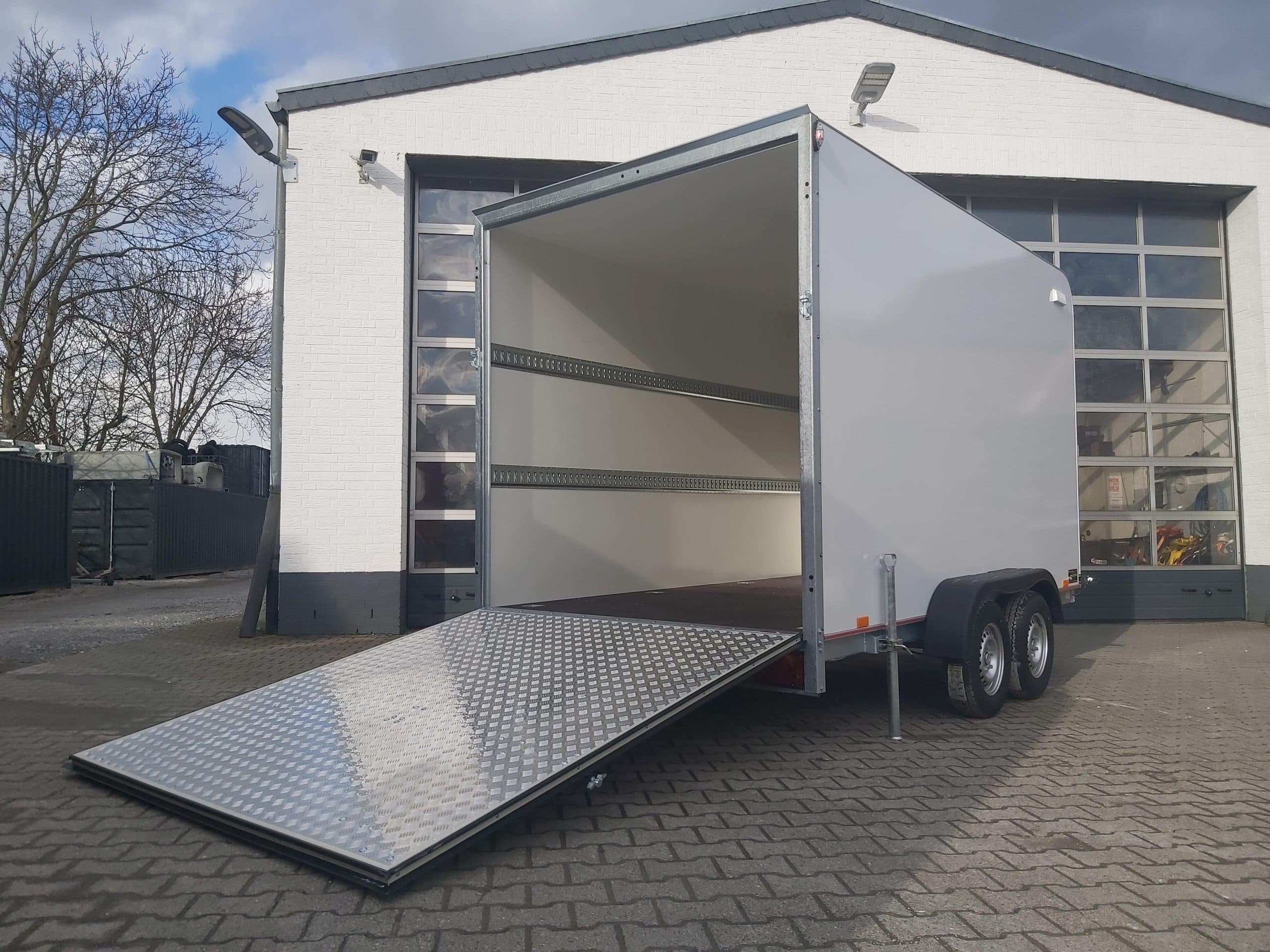 Kargo TFS 360T.01 – remorque fourgon aérodynamique avec rampe 360 × 200 × 210 cm – PTAC 2 700 kg