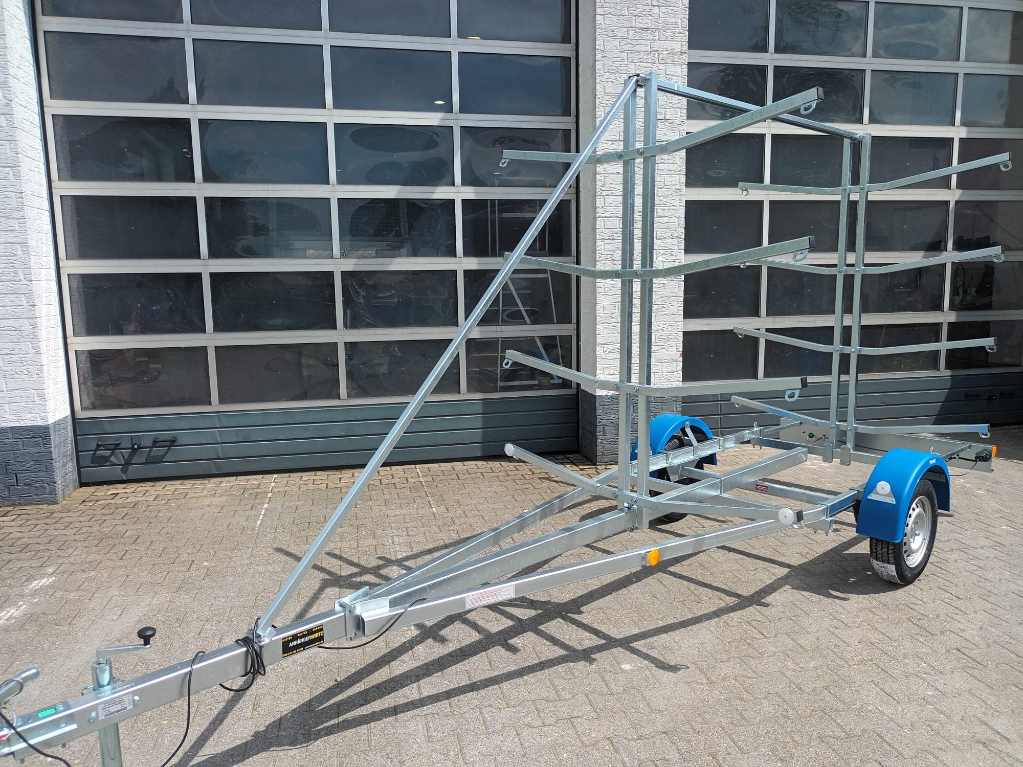 Neptun NAVY N7-17 KY – remorque canoë, kayak et paddle – PTAC 750 kg – modèle 2025