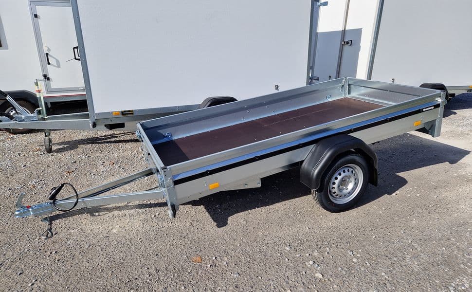 Brenderup 2270 S UB – remorque à ridelles 270 × 128 × 26 cm – PTAC 750 kg