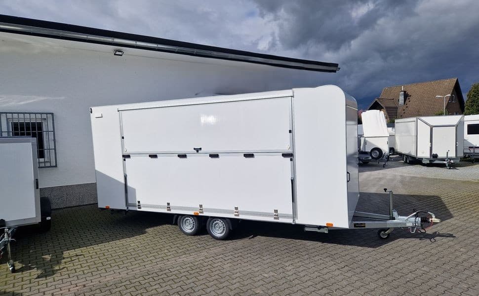 Event Trailer TWSP M 550T.01 – remorque événementielle extra-large 550 × 230 × 217 cm – PTAC 2 700 kg