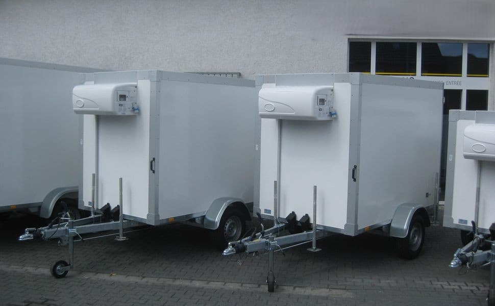 Frioliner AZKF 1325/145 – remorque frigorifique 243 × 144 × 180 cm – PTAC 1 300 kg – groupe GOVI 230 V