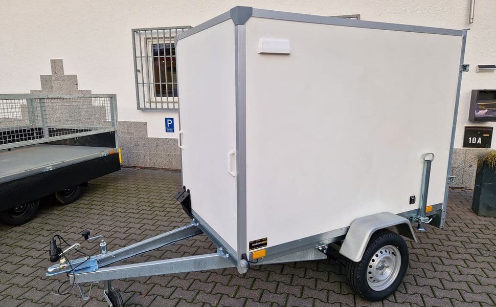 Kargo F7520D – remorque fourgon 204 × 114 × 150 cm – PTAC 750 kg – 100 km/h