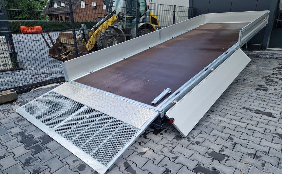 Variant 3562 UX Maxi Load – remorque porte-engins basculante tandem 620 × 210 × 30 cm – PTAC 3 500 kg