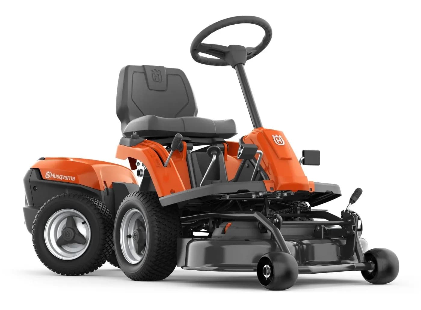 Husqvarna Akku-Frontmäher R 112iC inkl. Mähdeck Combi 85, Akku und Ladegerät – Modell 2025-Neu