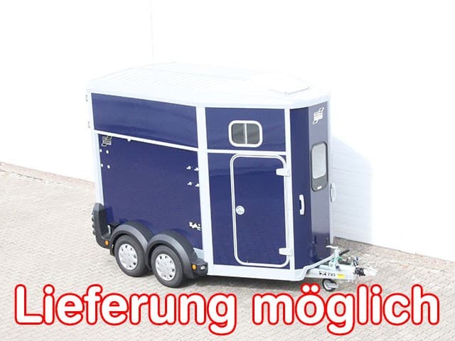 Ifor Williams Pferdeanhänger HB506|Sattelkammer|blau-Neu