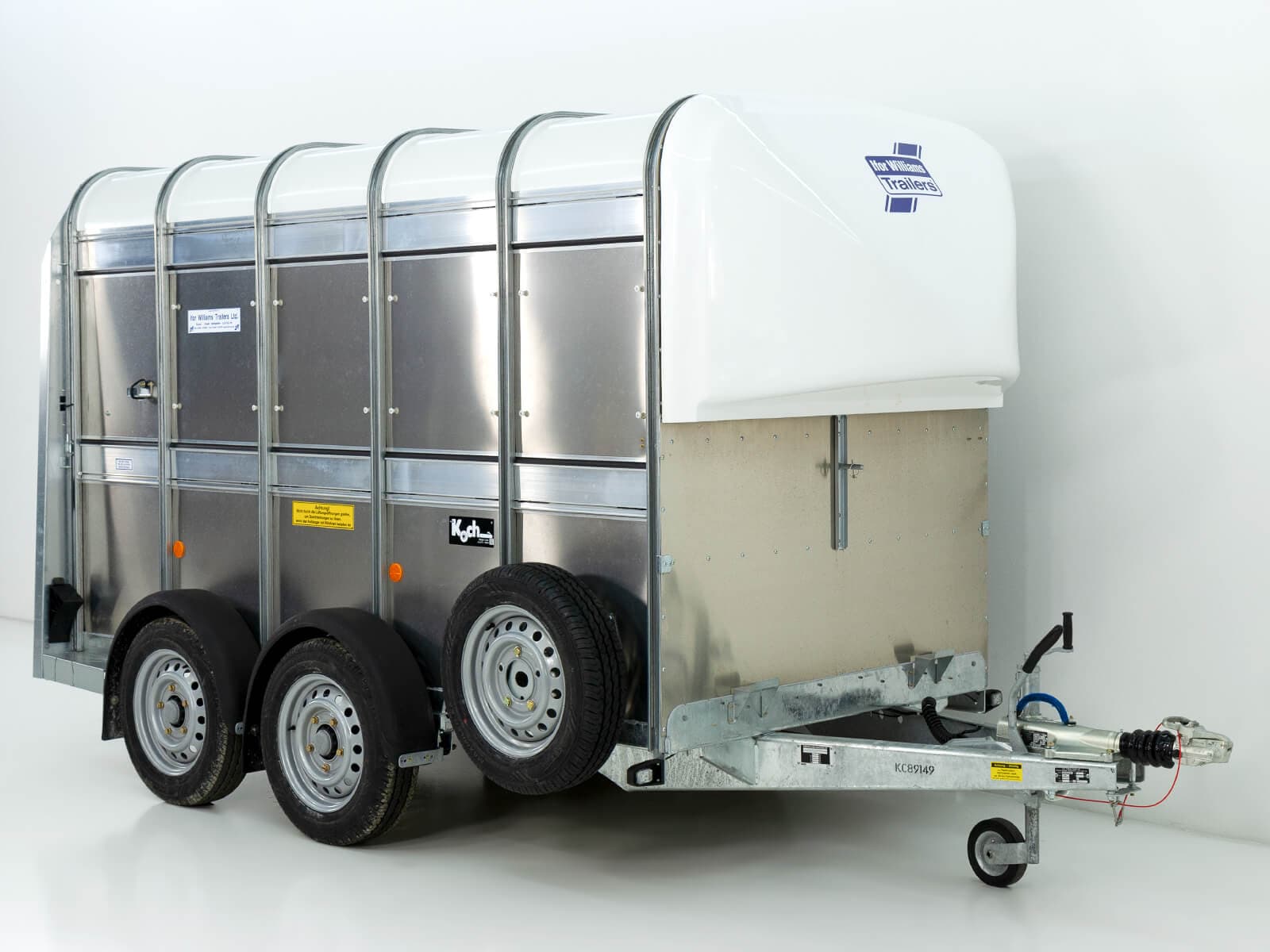 Ifor Williams Viehanhänger TA5 156×311 cm Höhe: 183 cm 2,7t Doppelstock-Neu