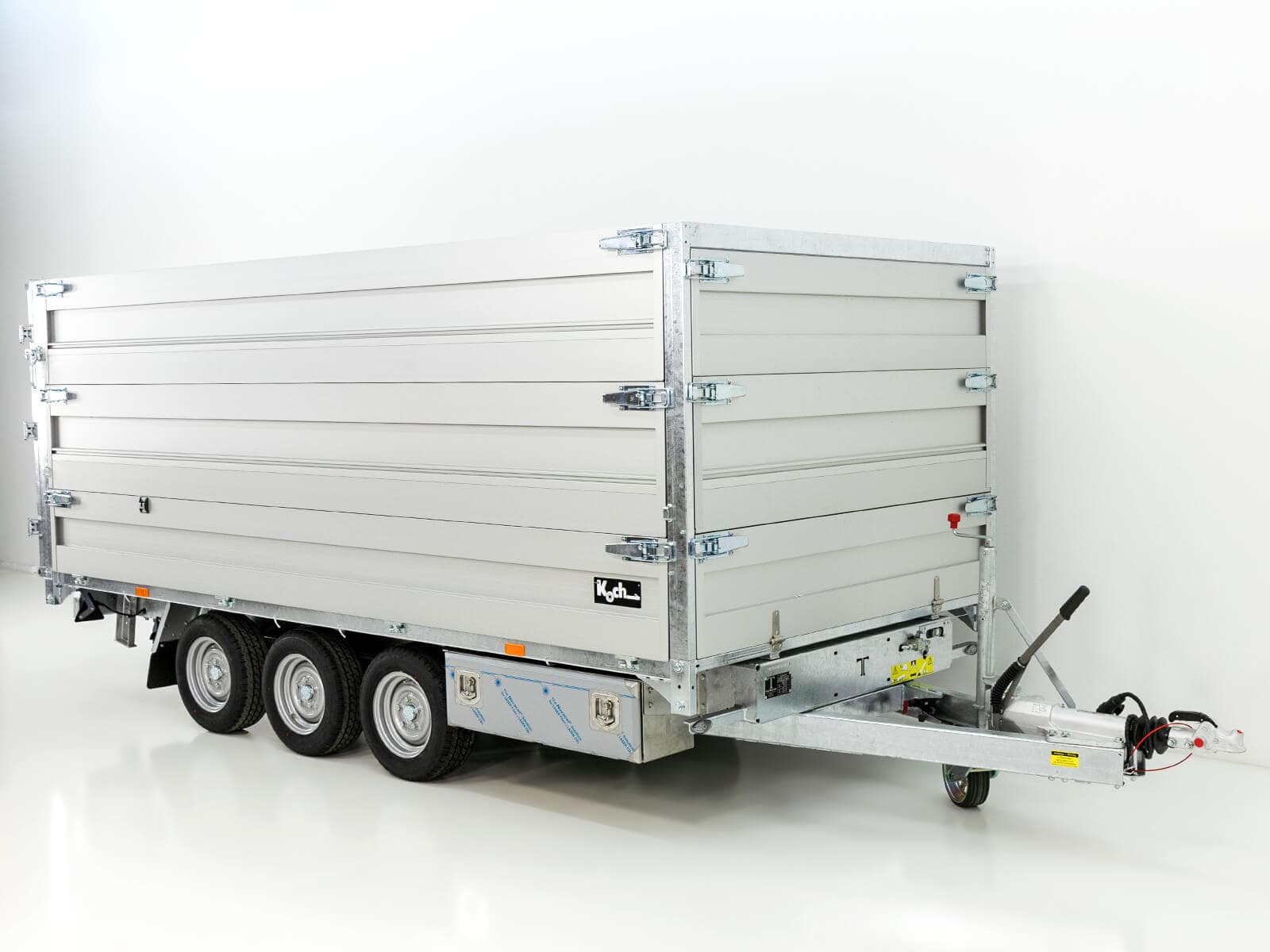 Twintrailer Multi-Heckkipper TR35-40 3,5t | 192x402x140 cm | TridaX-Neu