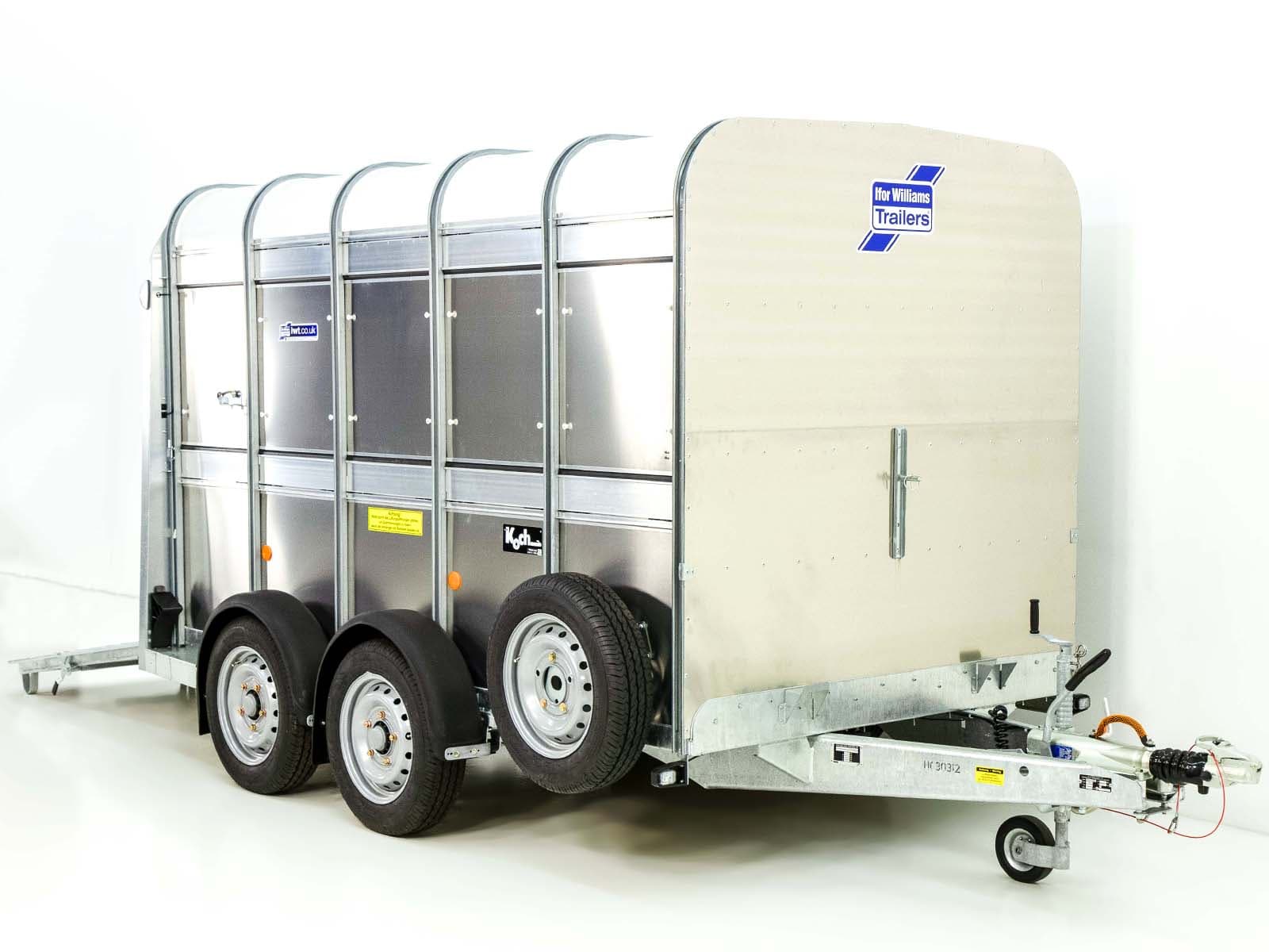 Ifor Williams Viehanhänger TA510 10×6 178×311 cm Höhe: 183 cm | Rampe/Tür-Neu