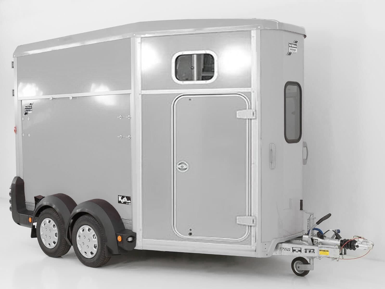 Ifor Williams Pferdeanhänger HB511 | Sattelkammer | Silber-Neu