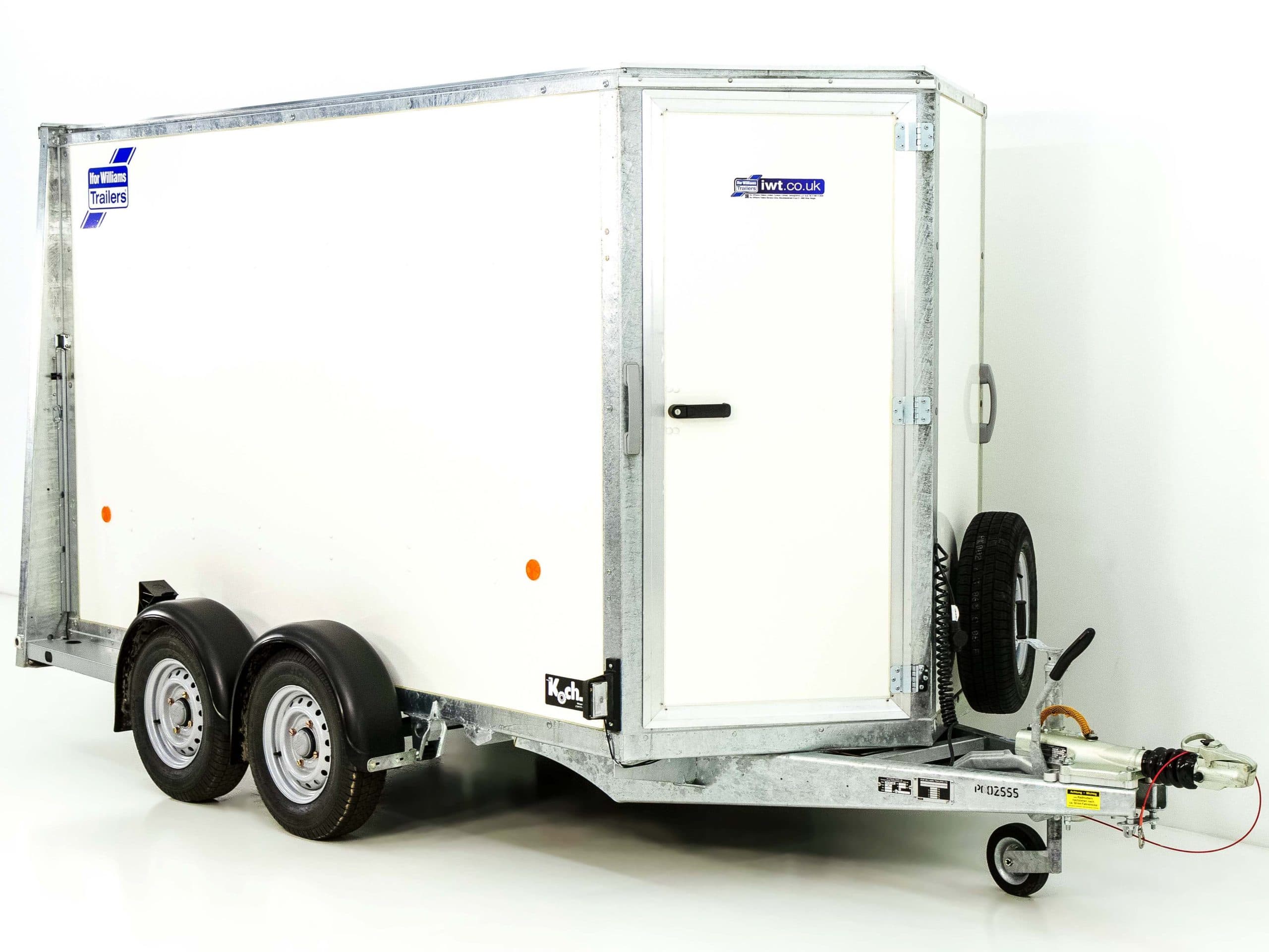 Ifor Williams Kofferanhänger BV 125G 147x360cm H:214cm 2,7t | Klappenkombi-Neu