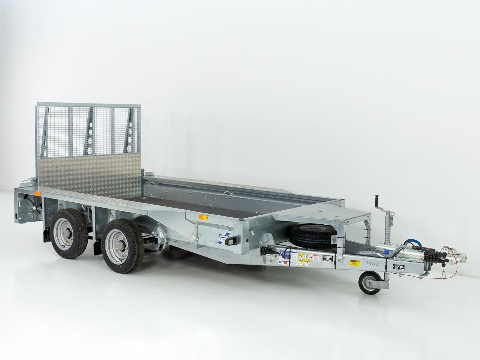 Ifor Williams Baumaschinenanhänger GX105 157×303 2,7t | Auffahrrampe-Neu
