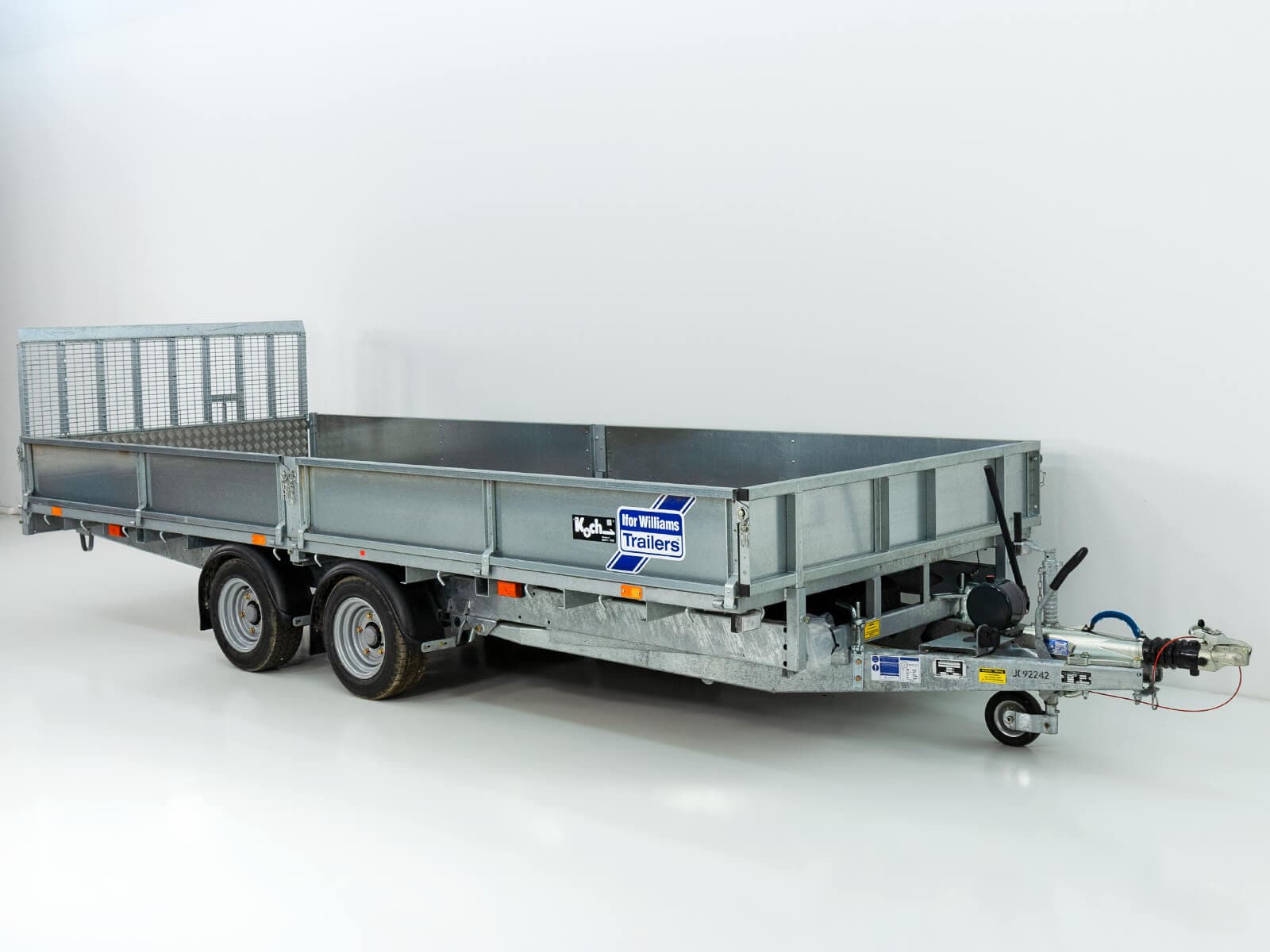 Ifor Williams Hochlader Anhänger kippbar 219×487 cm | 3,5t | Typ: CT167-Neu