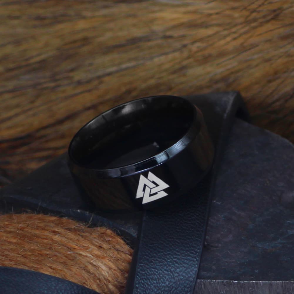 Bague Viking Valknut - 12