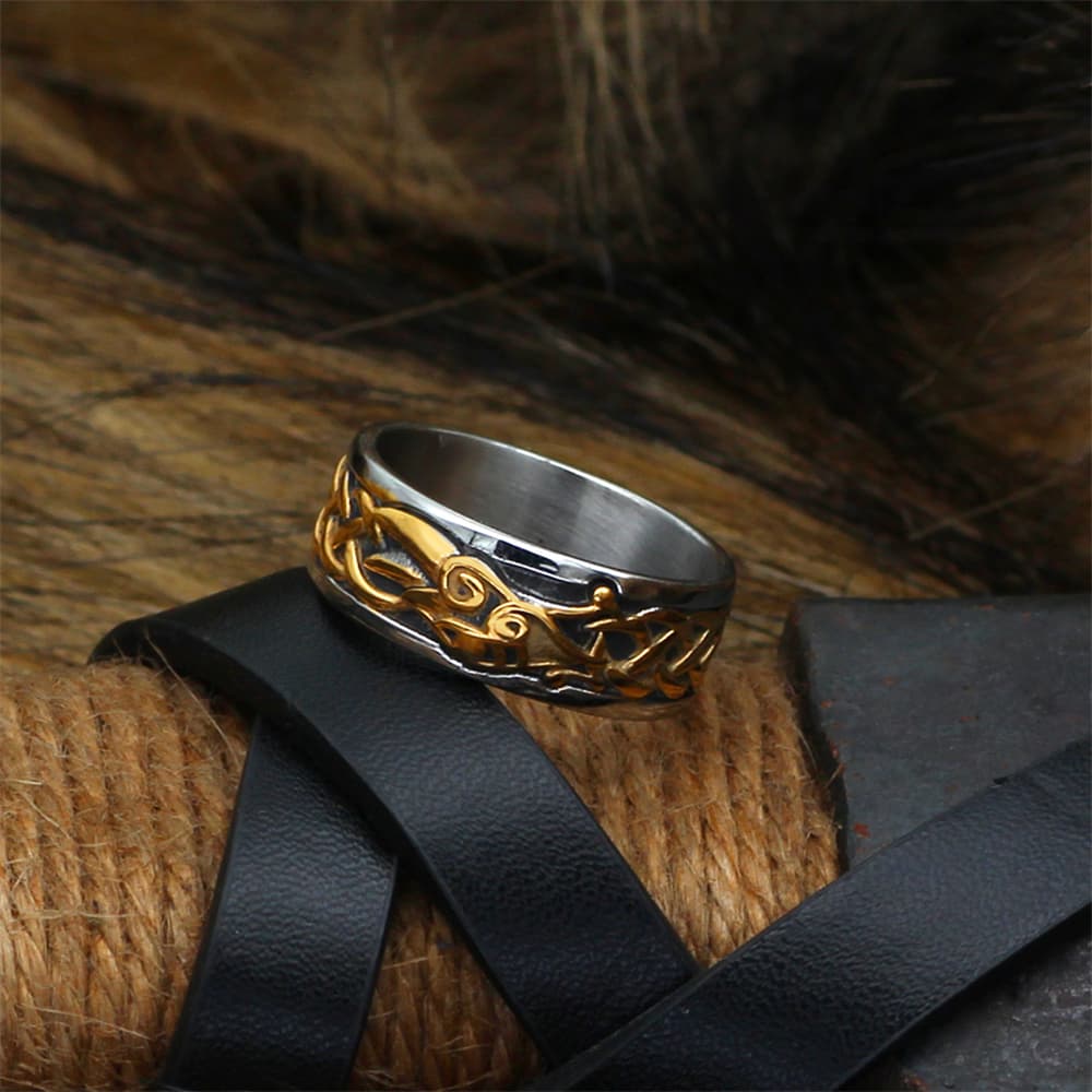 Bague viking Jörmungandr - 11