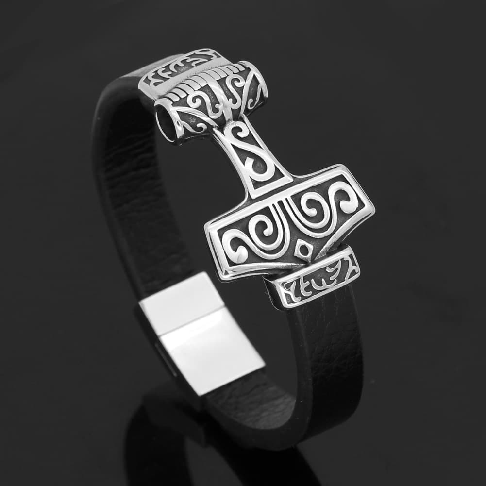 Bracelet viking marteau de Thor