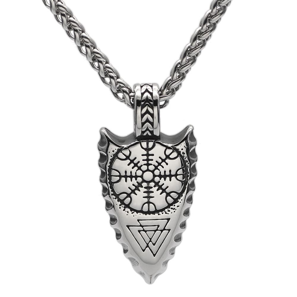 Collier viking Tête de lance