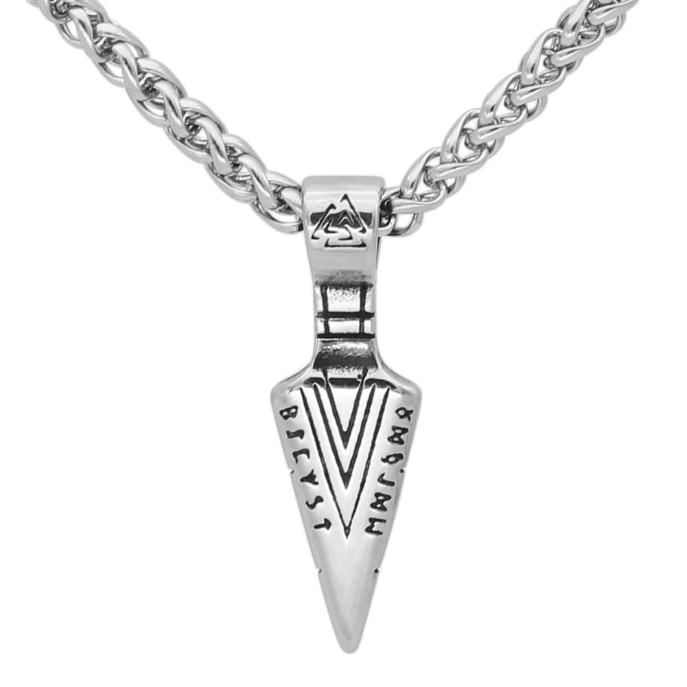 Collier viking pointe Valknut