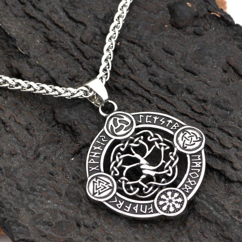 Collier viking symboles