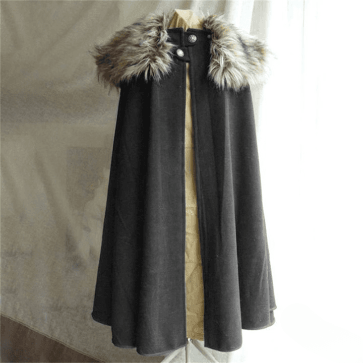 Déguisement viking Manteau gris - XL