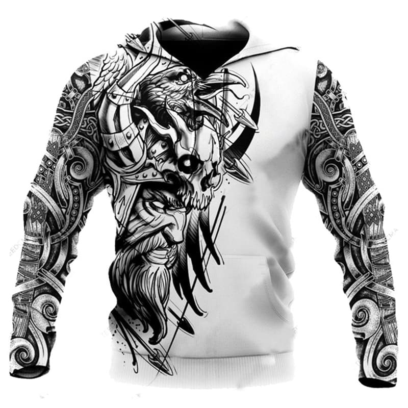 Hoodie viking Fury d'Odin - XL