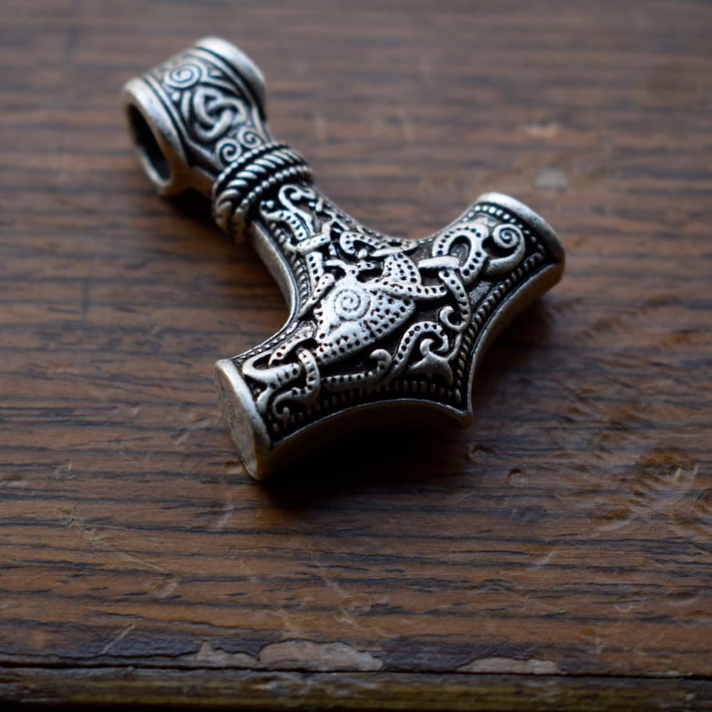 Pendentif viking Mjolnir