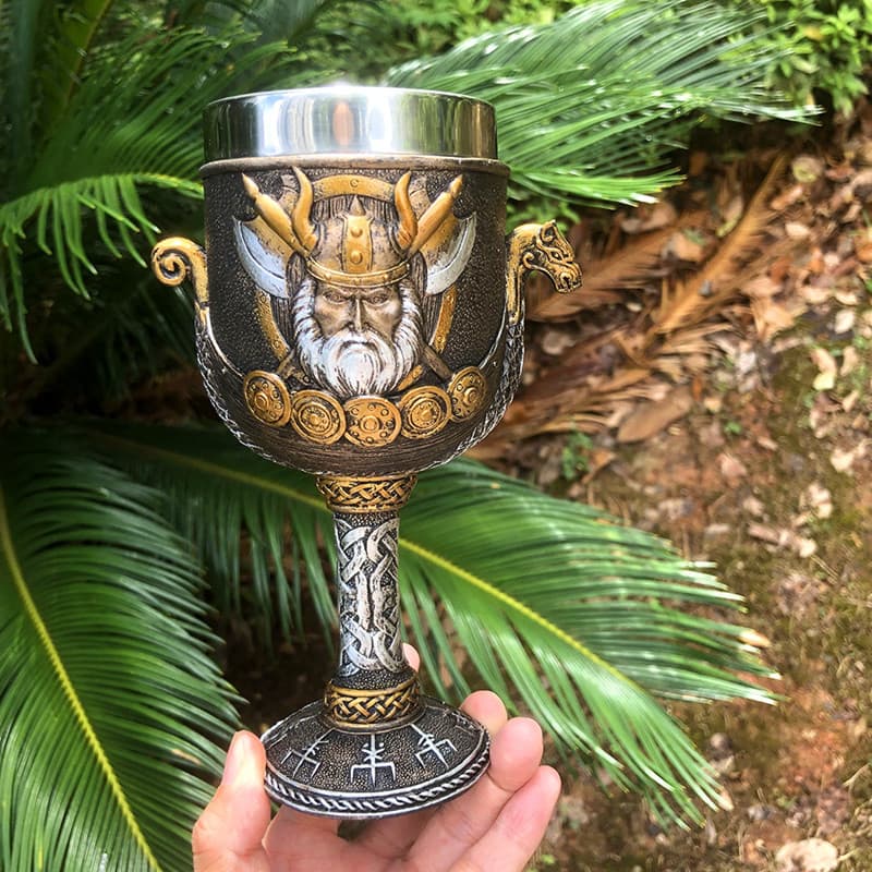 Verre viking guerrier