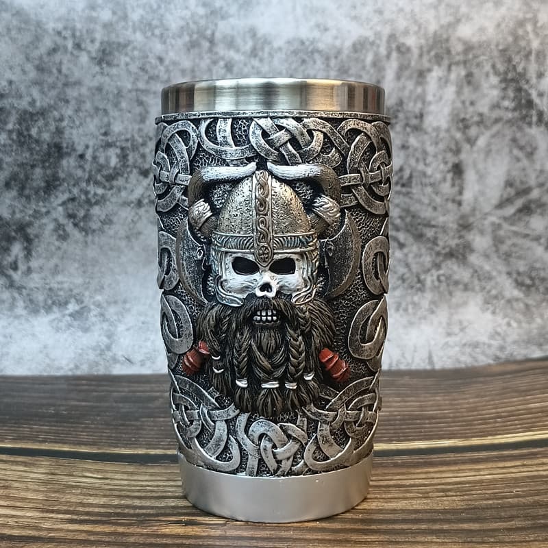 Verre viking rétro