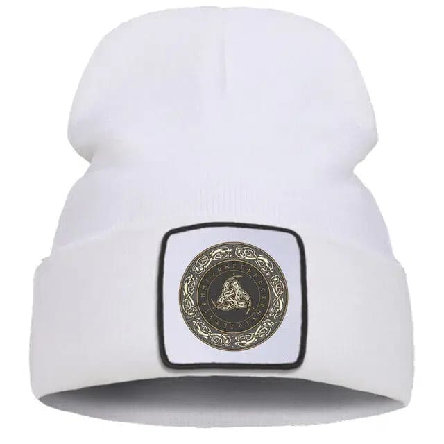 BONNET TRIPLE CORNE D'ODIN - Blanc