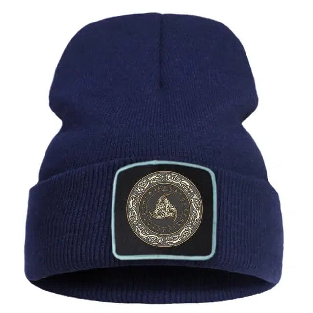 BONNET TRIPLE CORNE D'ODIN - Bleu marine