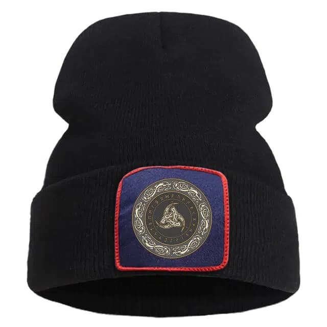 BONNET TRIPLE CORNE D'ODIN - Noir