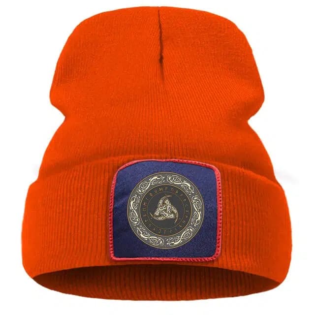 BONNET TRIPLE CORNE D'ODIN - Orange