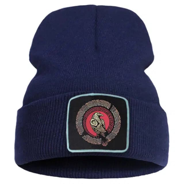 BONNET VIKING CORBEAU - Bleu marine