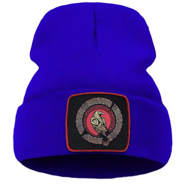 BONNET VIKING CORBEAU - Bleu