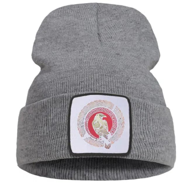 BONNET VIKING CORBEAU - Gris