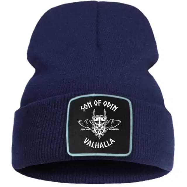 BONNET VIKING SONS OF ODIN (Copie) - Bleu marine