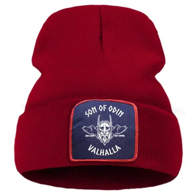 BONNET VIKING SONS OF ODIN - Rouge