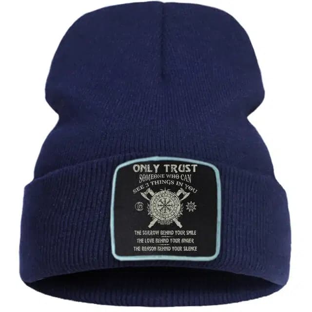 BONNET VIKING bouclier - Bleu Marine